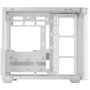 Mars Gaming MCFUSION Semitorre Blanca con Cristal Curvado